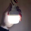 LED Лампа 12v 5W з крокодилами (12 Вольт 5 Ватт зажими) Циліндрична
