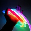 Світлодіодна розумна Неонова LED RGB стрічка 5м із лускатим покриттям і керуванням через застосунок і пульт