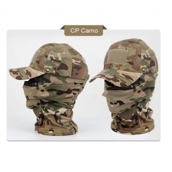 Тактична Балаклава Multicam Військова балаклава Мультикам Підшоломник