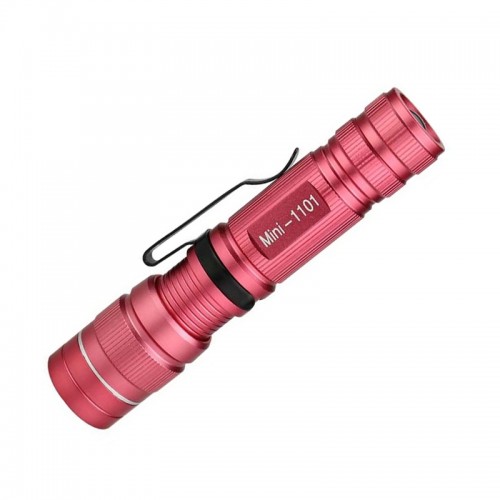 LED ліхтар металевий міцний алюміній із регулюванням променя LED XGFire RED