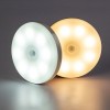 LED світильник з датчиком руху, нічник сенсорний режим День-Ніч Круглий