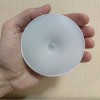 LED світильник з датчиком руху, нічник сенсорний режим Білий Круглий