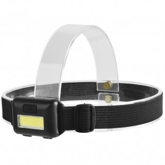 Налобний ліхтарик LED T89 WD171 ліхтар на батарейках AAA Чорний