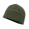 Зимова Флісова шапка Олива тактична туристична шапка на флісі Olive