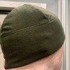 Шапка + баф комплект тактичний флісовий Олива Хакі